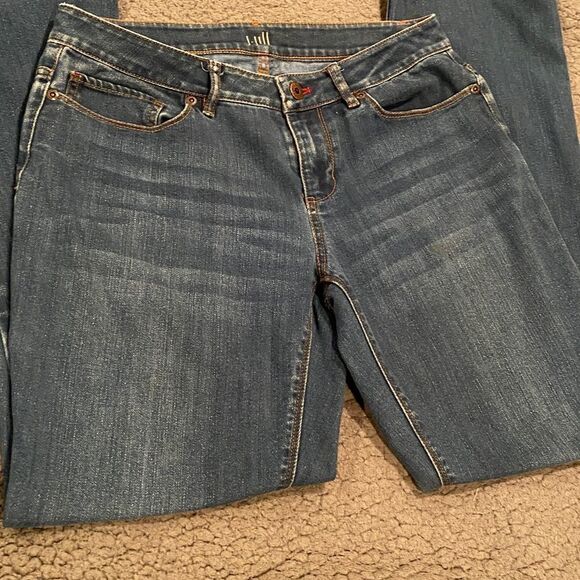 J Jill Slim Boot Cut Authentic Fit Stretch Jeans Size 4 - Picture 9 of 10
